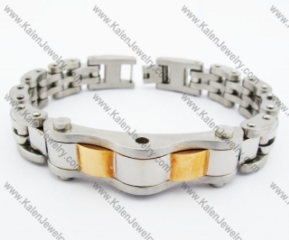 Stainless Steel Stamping Bracelet - KJB410008