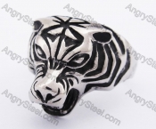 Stainless Steel Tiger Ring KJR370063