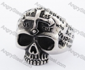 Stainless Steel Cross Sign Skull Rings KJR370070