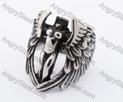 Stainless Steel Angel Ring KJR370073