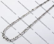 545×6mm Stainless Steel Necklace KJN100063