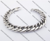 225×14 mm Stainless Steel Stamping Bracelet KJB100090