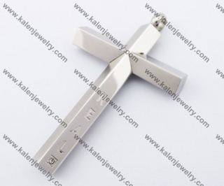 Stainless Steel Cross Pendant KJP051179