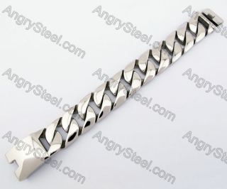 Stainless Steel Casting Bracelet KJB200167B