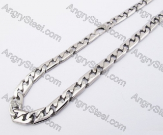 10mm Wide Casting Necklace  KJN200074