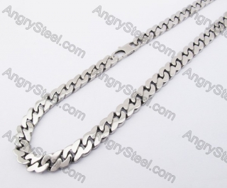 11mm Wide Casting Necklace  KJN200077