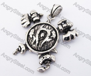 Stainless Steel Casting Pendant KJP170287