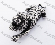 Stainless Steel Tiger Pendant KJP170311