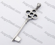 Stainless Steel Key Pendant KJP170334