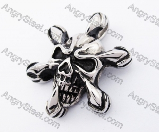 Stainless Steel Claw Skull Pendant KJP170349