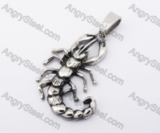 Stainless Steel Scorpion Pendant KJP170371