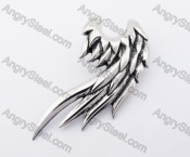 Stainless Steel Phoenix Wings Pendant KJP170382