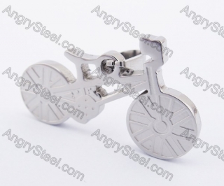 Stainless Steel Lovely Bike Pendant KJP140196