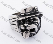 Stainless Steel Dogs Ring KJR370158