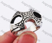 Stainless Steel Biker Ring KJR370251