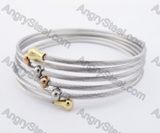 Stainless Steel Wire Bangle KJB450007