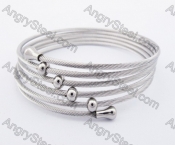 Stainless Steel Wire Bangle KJB450008