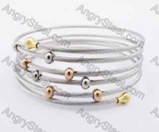 Stainless Steel Wire Bangle KJB450009