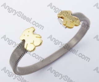 Stainless Steel Wire Bangle KJB450013