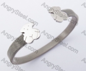 Stainless Steel Wire Bangle KJB450014