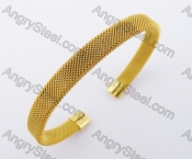 Stainless Steel Wire Bangle KJB450017