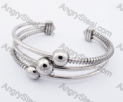 Stainless Steel Wire Bangle KJB450027