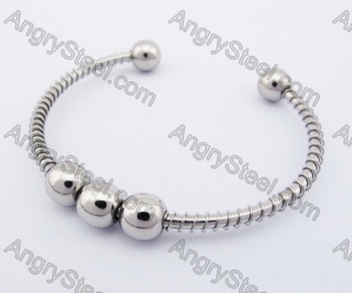 Stainless Steel Wire Bangle KJB450029