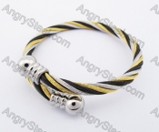 Stainless Steel Wire Bangle KJB450044