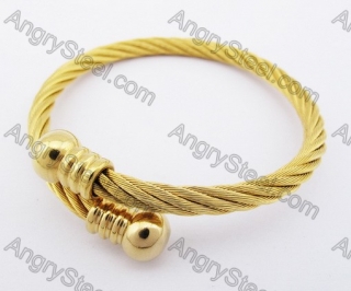 Stainless Steel Wire Bangle KJB450045