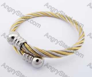 Stainless Steel Wire Bangle KJB450051