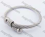 Stainless Steel Wire Bangle KJB450052