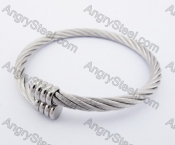 Stainless Steel Wire Bangle KJB450056