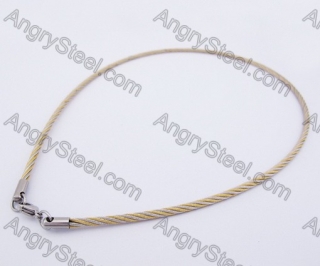 Stainless Steel Necklace KJN450001