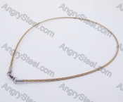 Stainless Steel Necklace KJN450002