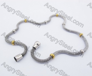 Stainless Steel Necklace KJN450006