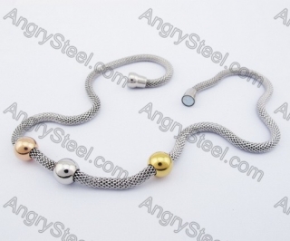 Stainless Steel Necklace KJN450007