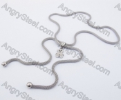 Stainless Steel Necklace KJN450008