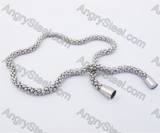 Stainless Steel Necklace KJN450011