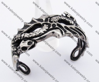 Stainless Steel Dragon Bangle KJB430005