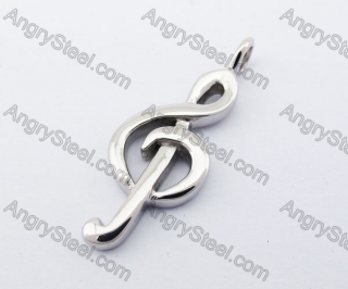 Stainless Steel Musical Note Pendan KJP330118