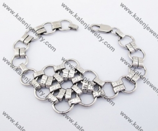 Stainless Steel Stamping Bracelet KJB440001