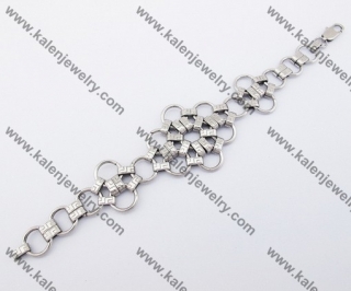 Stainless Steel Stamping Bracelet KJB440006