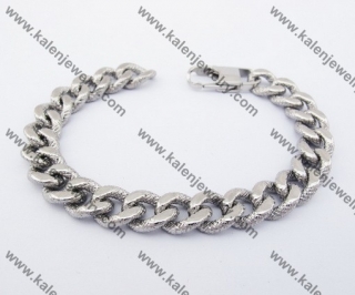 Stainless Steel Stamping Bracelet KJB440010