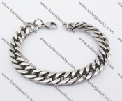 Stainless Steel Stamping Bracelet KJB520032