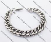 Stainless Steel Stamping Bracelet KJB520035