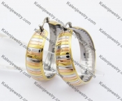 Stainless Steel Cutting Earring KJE280002