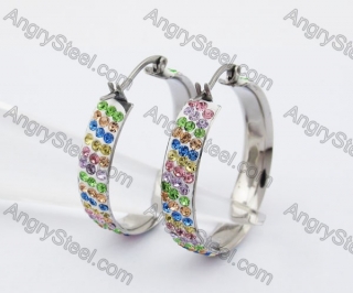 Stainless Steel Earring KJE320083