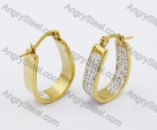 Stainless Steel Earring KJE320084