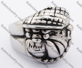 Stainless Steel Dog Ring KJR010242