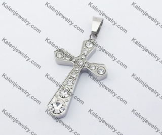 Stainless Steel Cross Pendant KJP051233